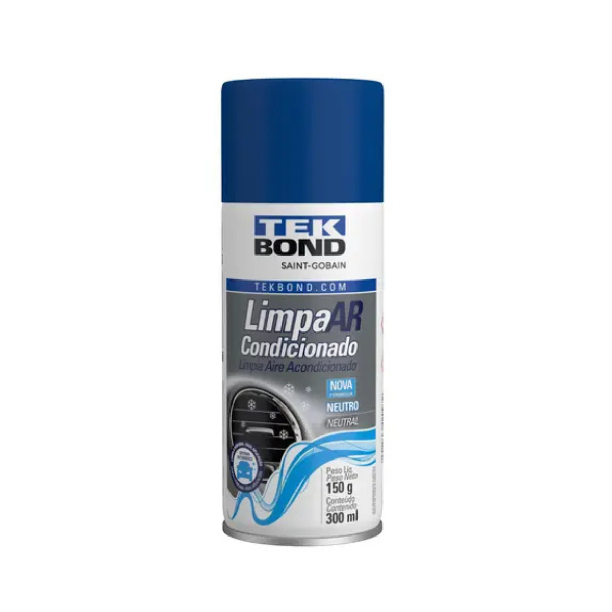 Limpa Ar Condicionado Neutro Spray 300ml Tekbond