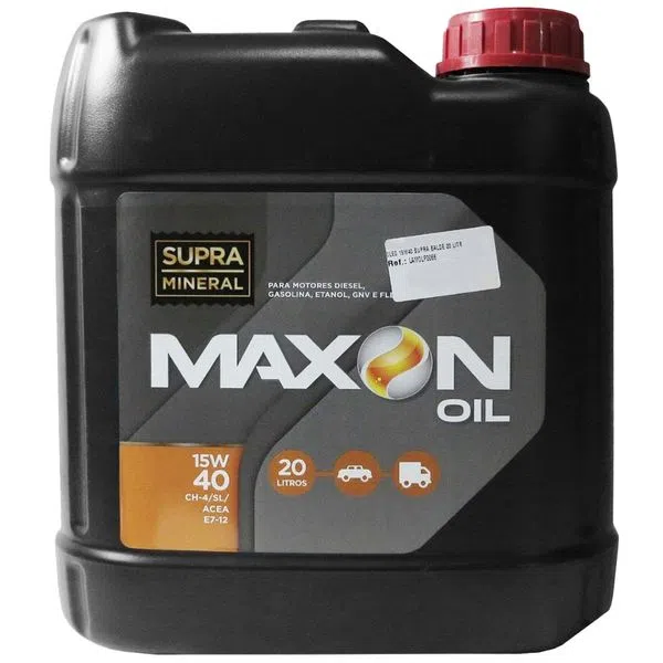 MAXON 15W40 SUPRA HD CH4 BD 20L