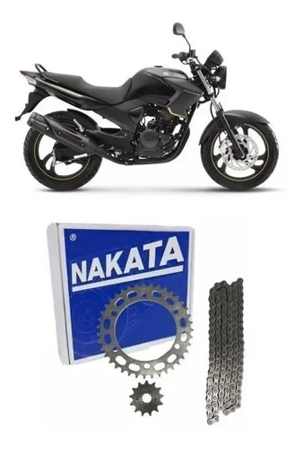 Kit Transmissão Yamaha Fazer 250 - TM10255 Nakata