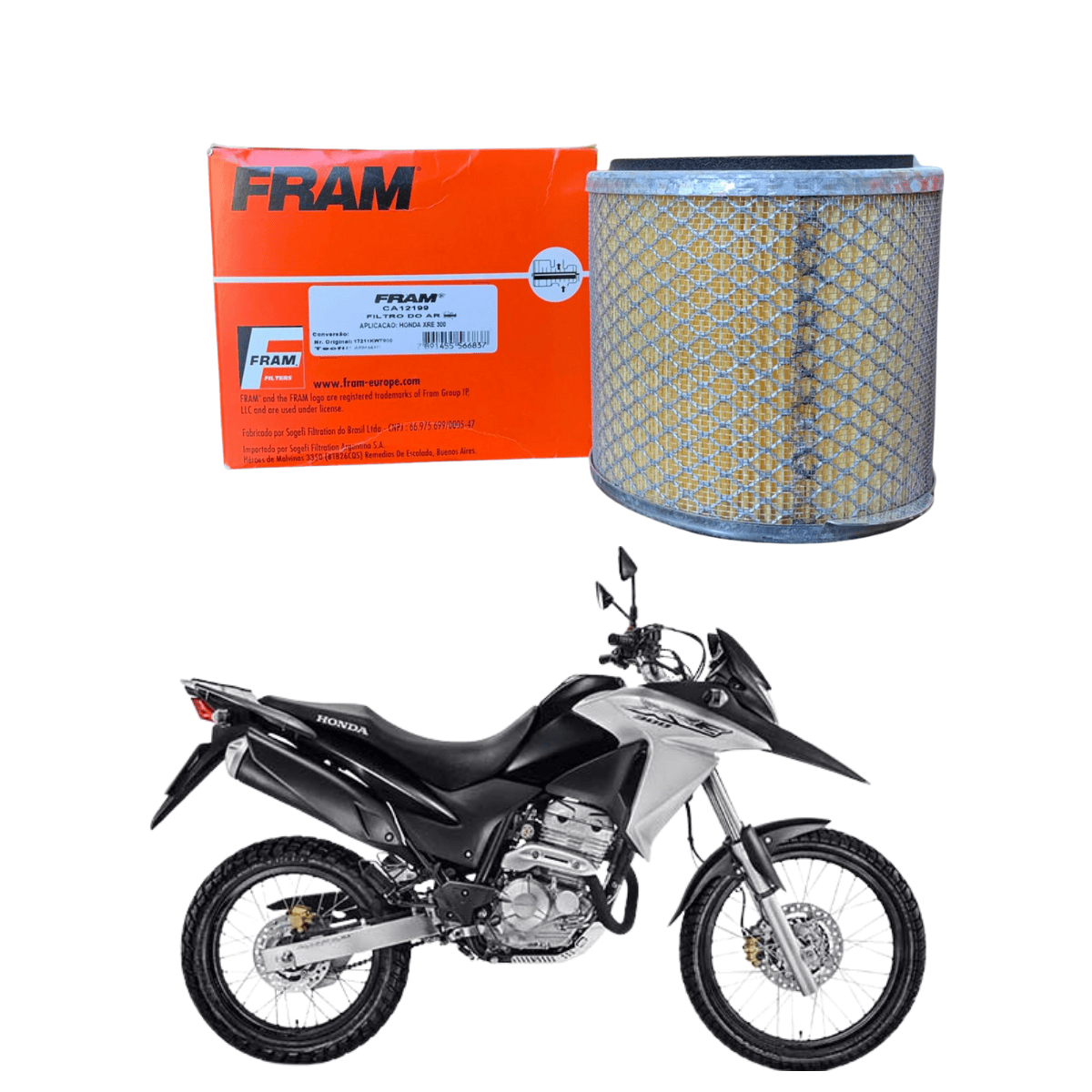 CA12199 FILT AR HONDA XRE 300