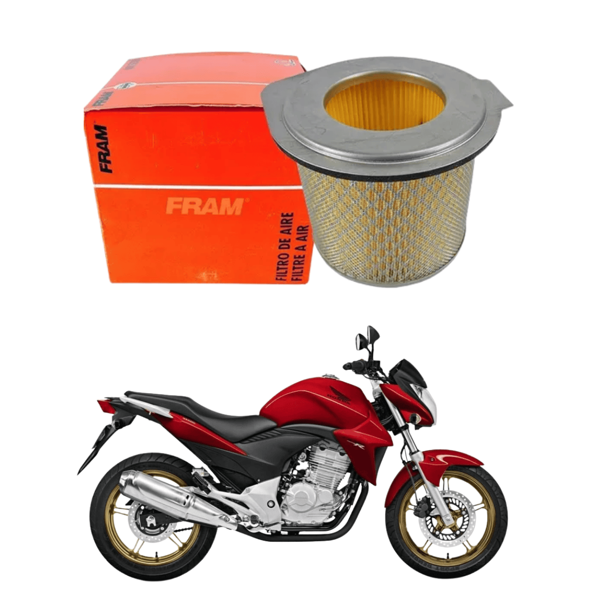 CA12198 FILT AR HONDA CB300 R