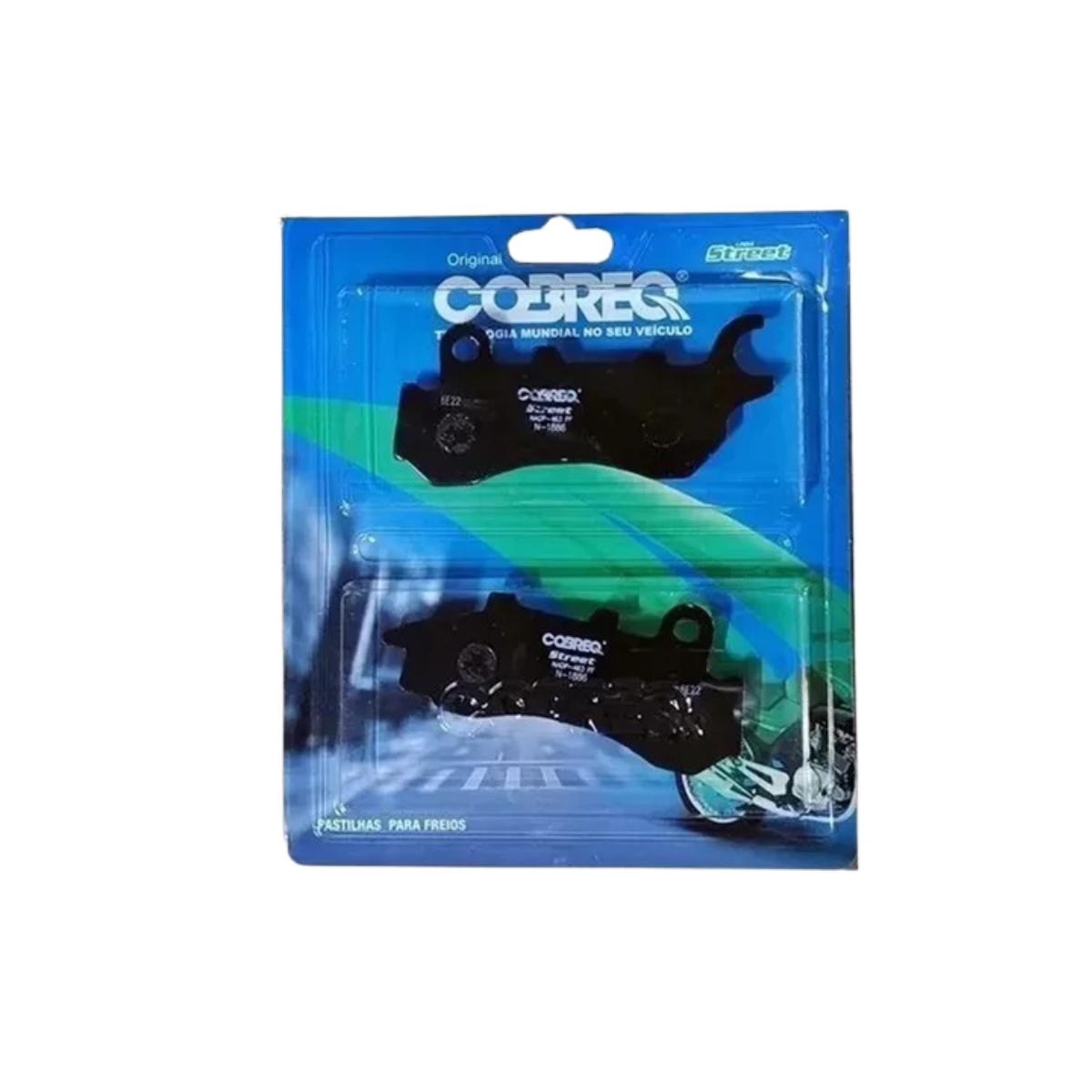 Pastilha de Freio Cobreq N-1886 para Honda NXR 160 Bros e PCX 150