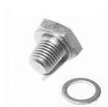 BUJAO EM ACO M12 REC ROSCA LA-744