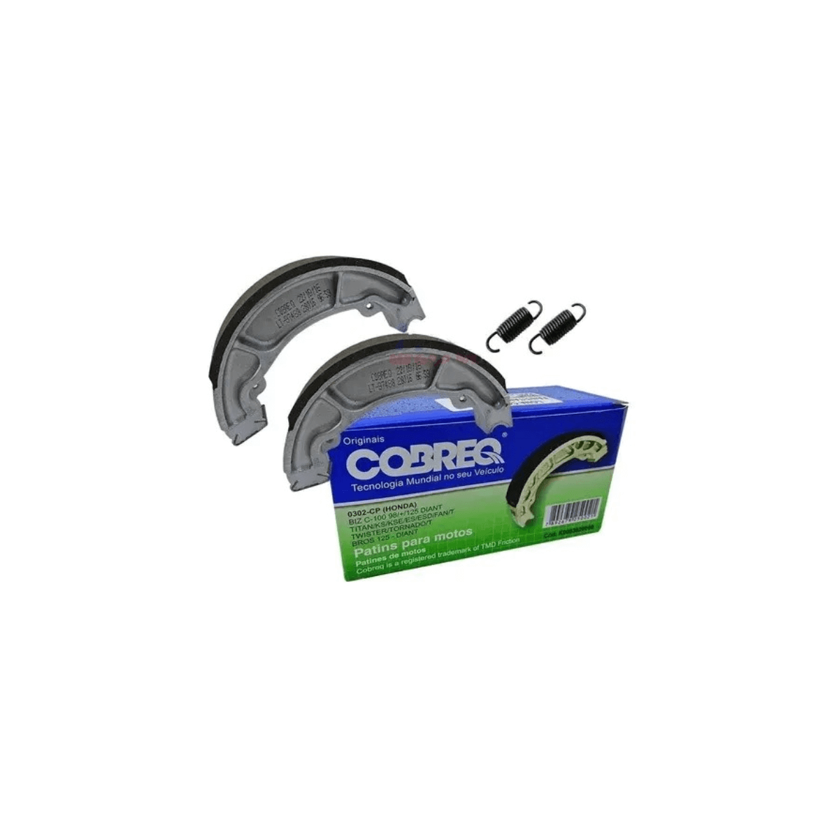 Lona Patim Freio  Honda Biz 100 / 125 - Cobreq  0302-CP