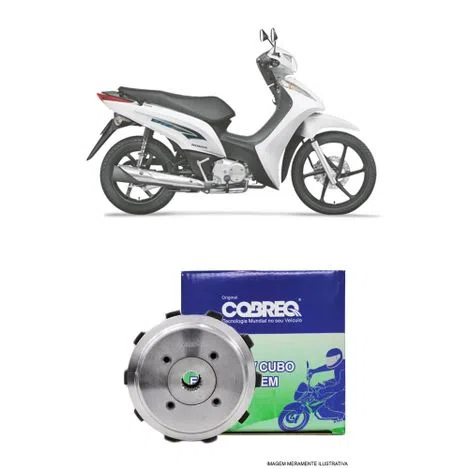 0008 KE KIT Embreagem BIZ 125