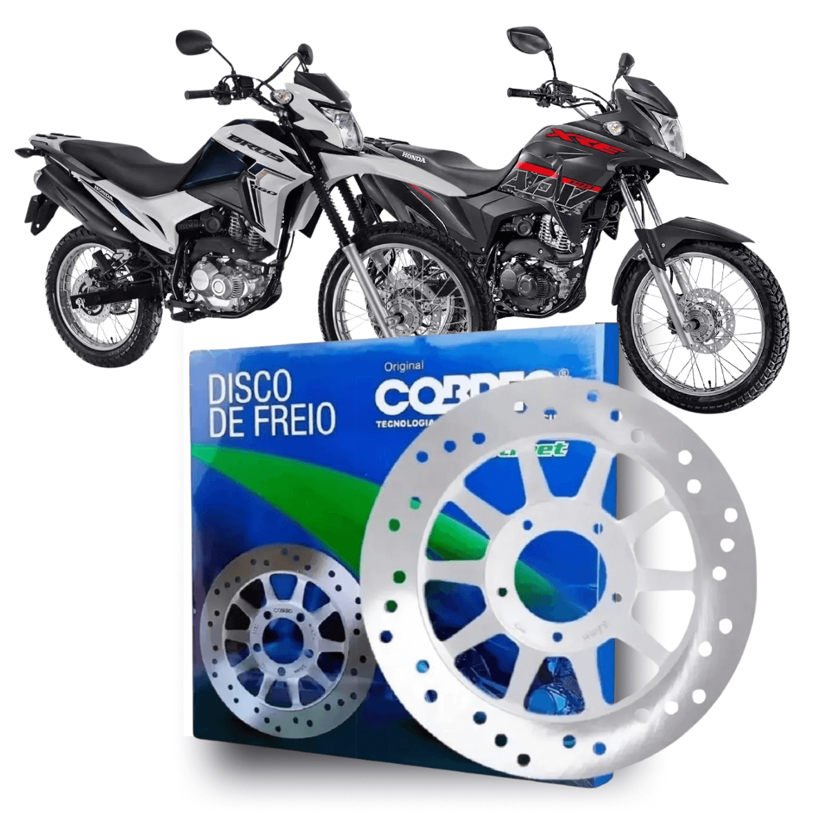 Disco Freio Dianteiro Honda NXR Bros  - 0011 Cobreq