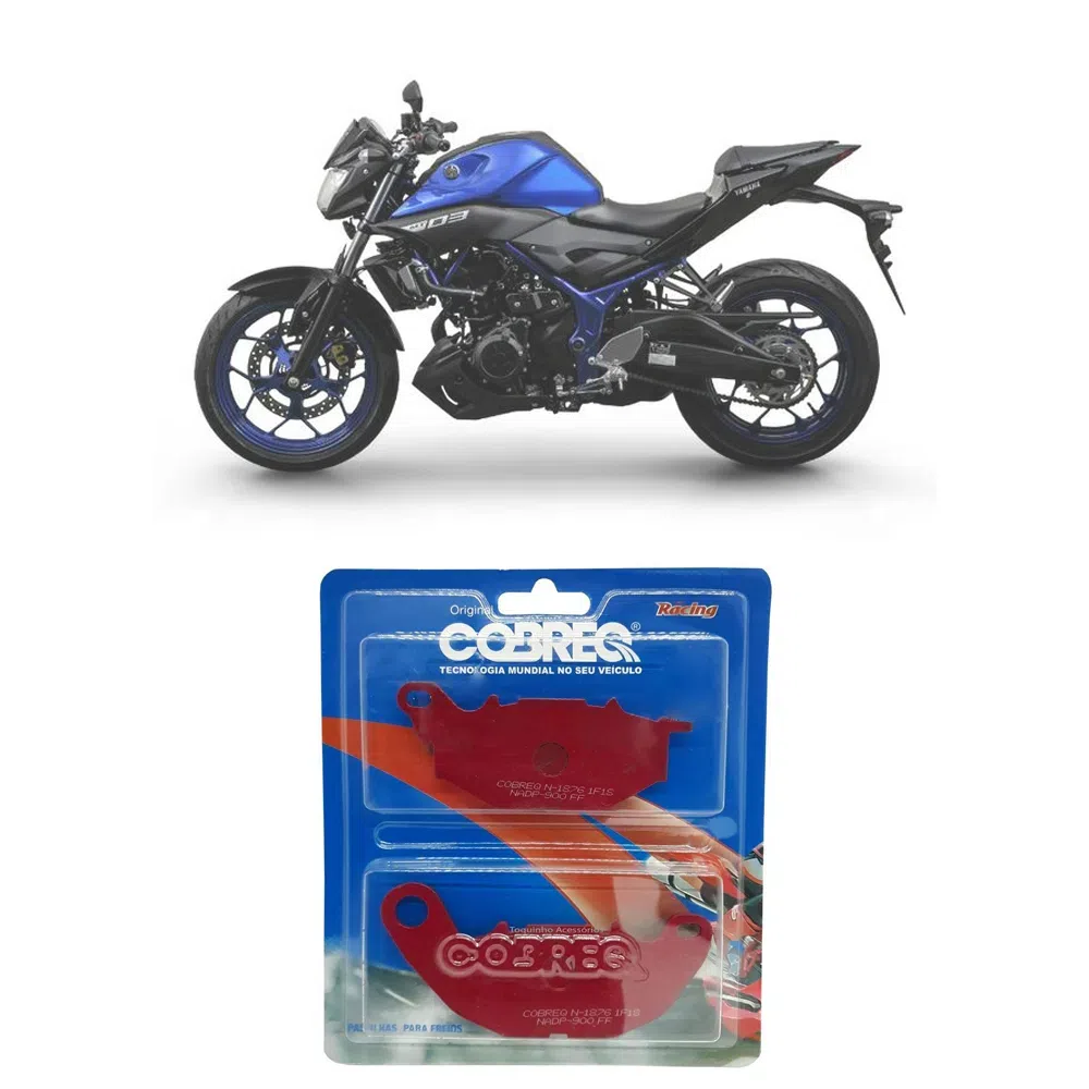 N1878 PAST TRAS YAMAHA MT-03 16-18