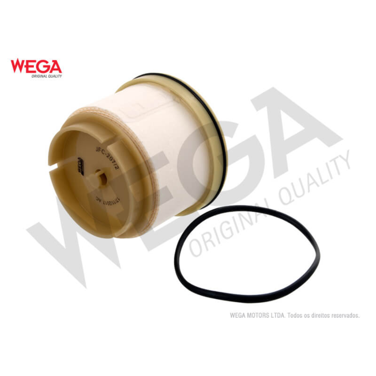 Filtro de Combustivel Toyota Hilux 3.0 16V - JFC207/2 Wega