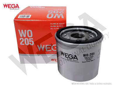Filtro de Óleo Clio Sandero March 1.0 16v - WO205 Wega