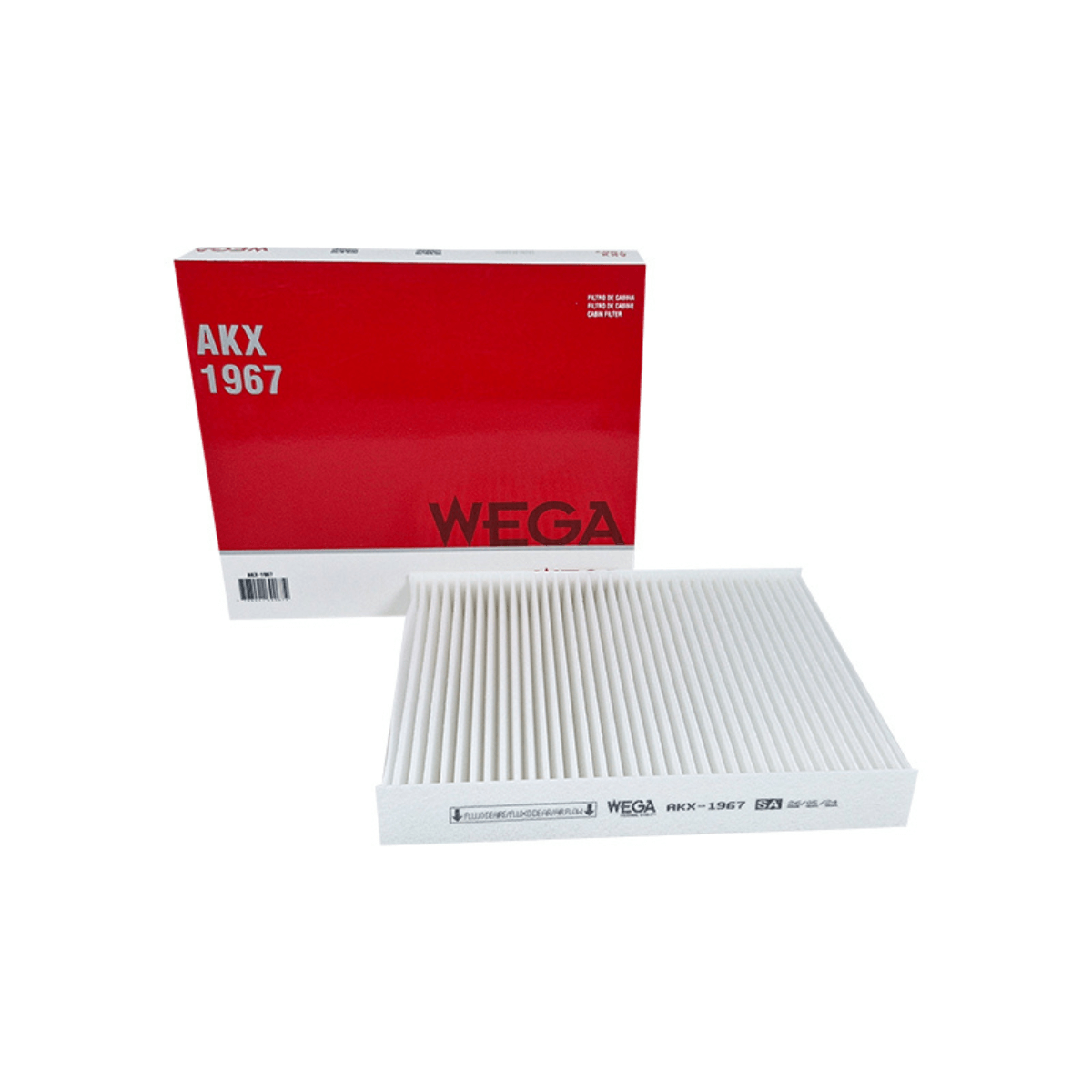 Filtro de Cabine Toyota Hilux SW4 - AKX1967 Wega