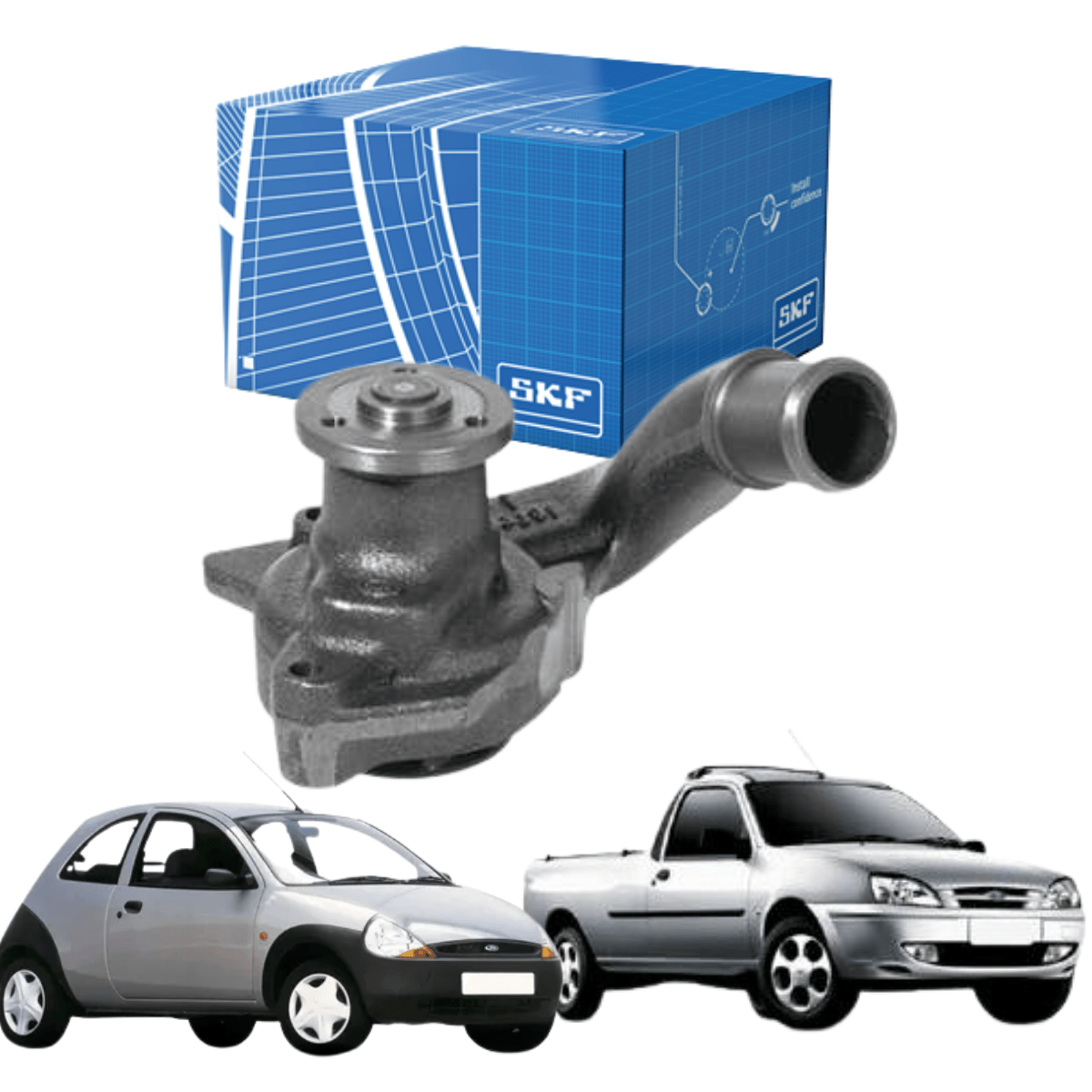 VKPC4571  BOMBA D AGUA FORD COURIER