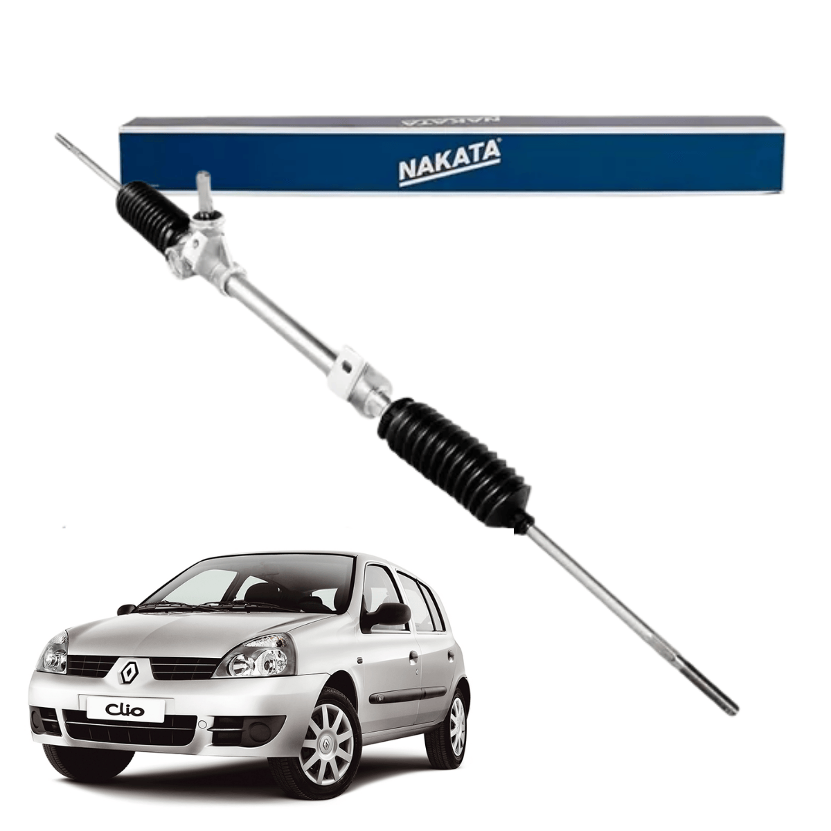 Caixa de Direção Mecânica Renault Clio  - NCD40003 Nakata
