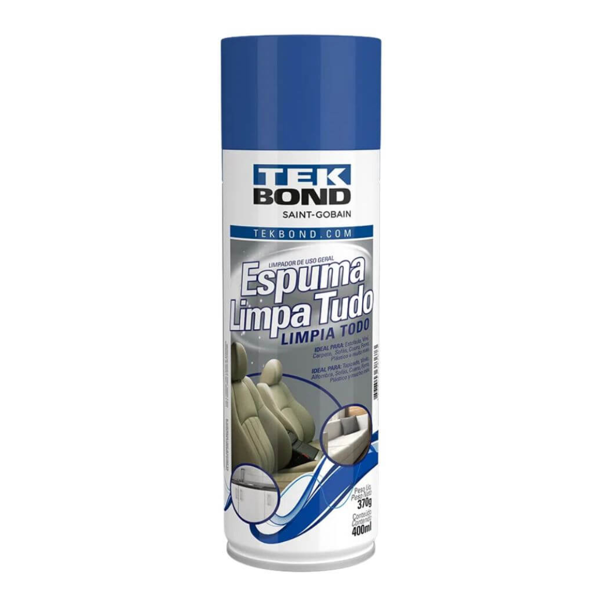 Espuma Limpa Tudo 370g / 400ml - Tekbond
