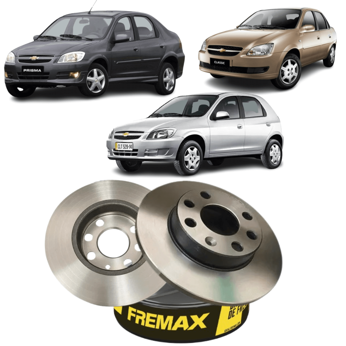 Disco Freio Dianteiro Celta Classic Corsa  Fremax BD1240