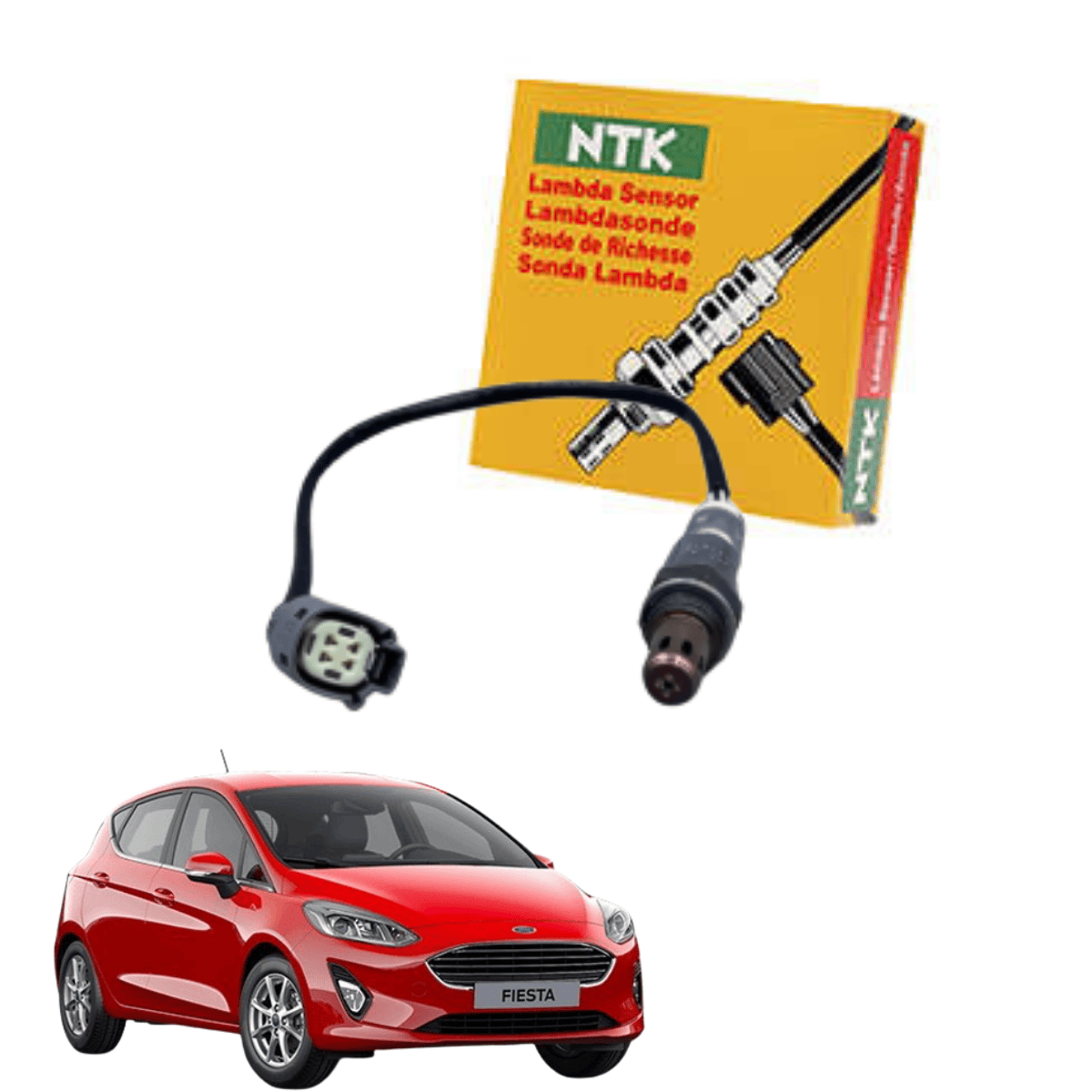 Sensor Oxigênio Ford Fiesta 1.5 1.6 16V - OZA713D20 NTK