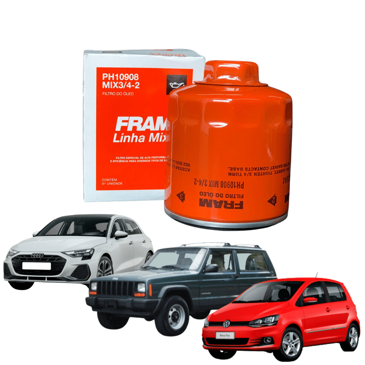 PH10908 MIX3/4-2  FILT OLEO PARATI, PASS