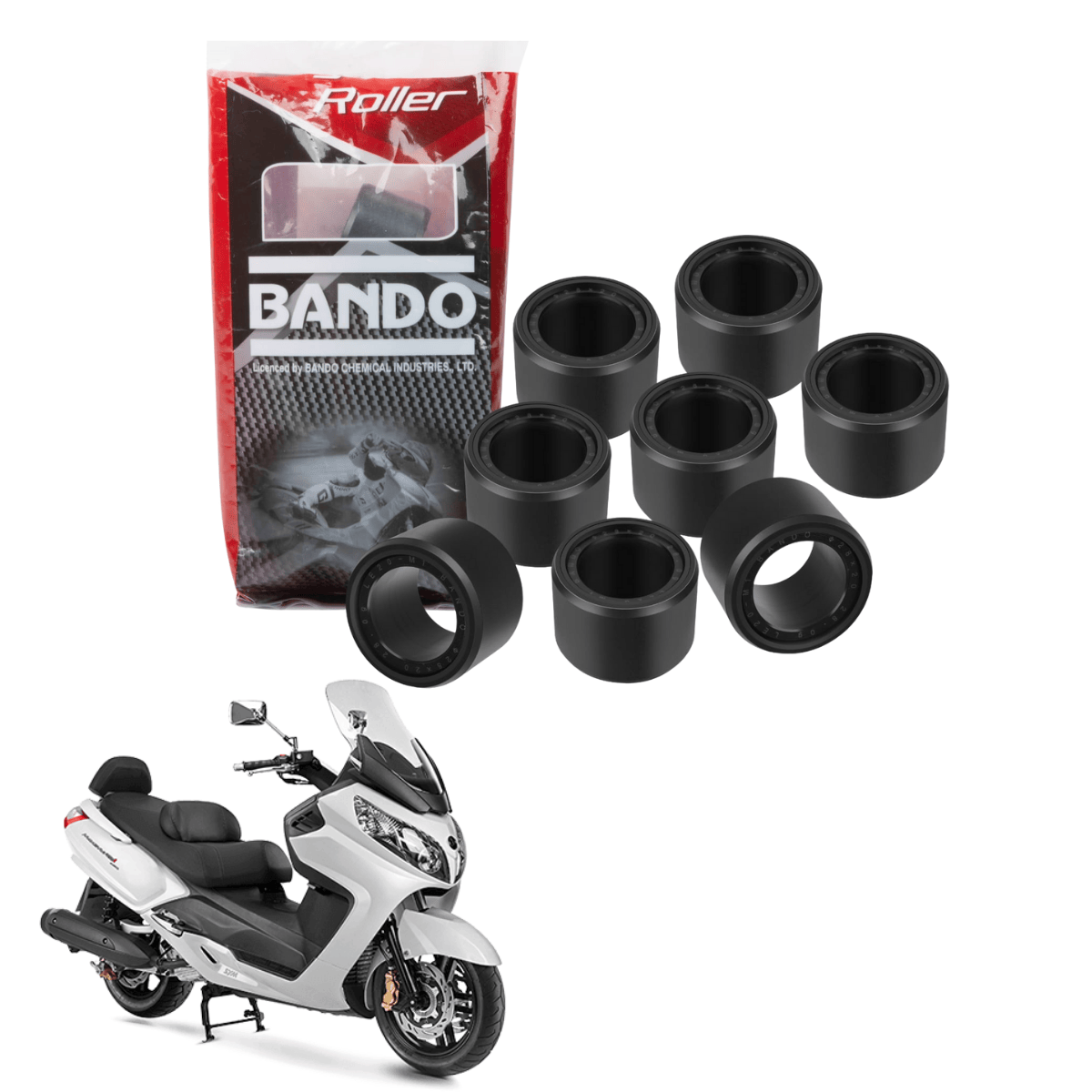 Roletes Bando para Maxsym 400i Scooter