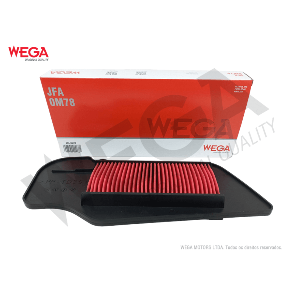 JFA0M78  FILTRO AR YAMAHA NEO 125 125CC