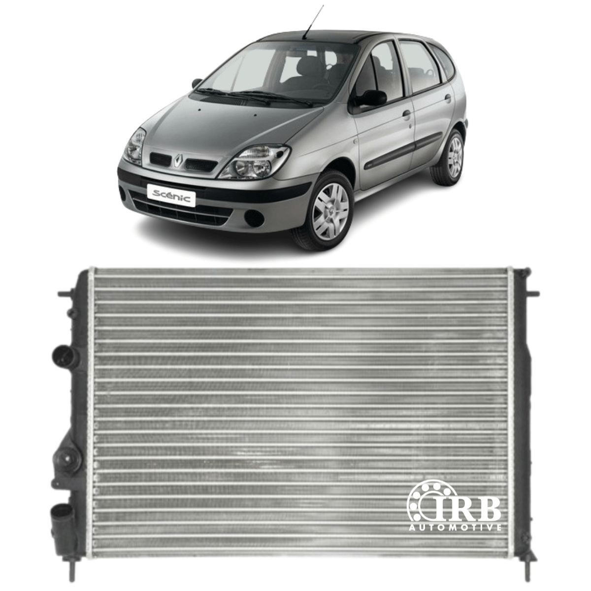 Radiador Renault Scénic 1.6 2.0 1998 a 2011 - IR48320 IRB