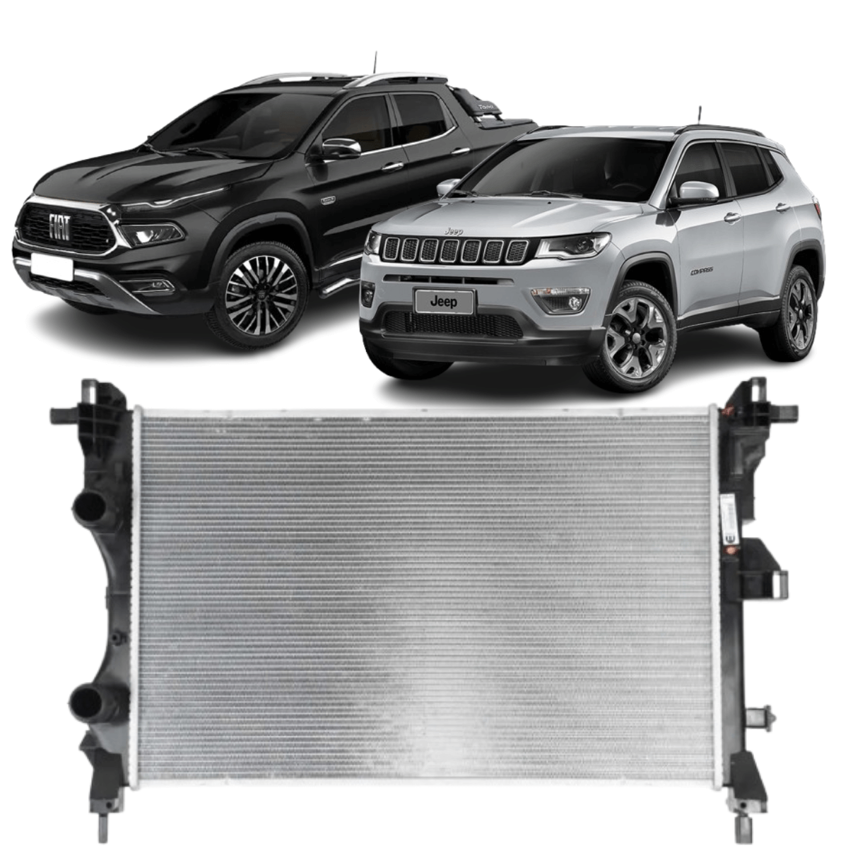 Radiador Fiat Toro 2.4 / Jeep Compass 2.0 - IR48453 IRB