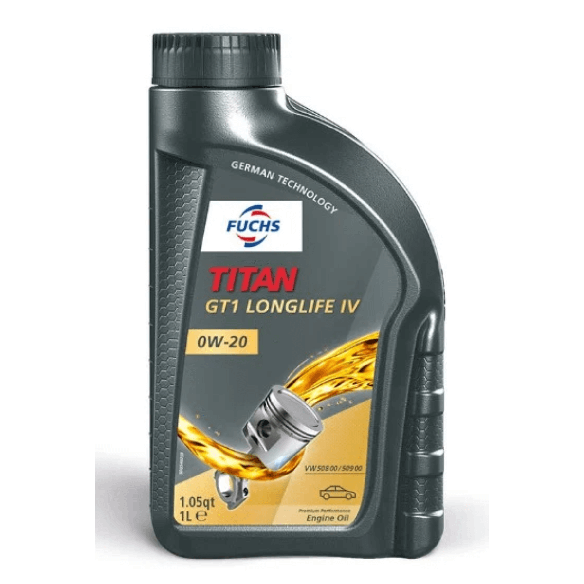 Oleo Lubrificante Titan Gt1 Longlife Iv 0w20 Fuchs