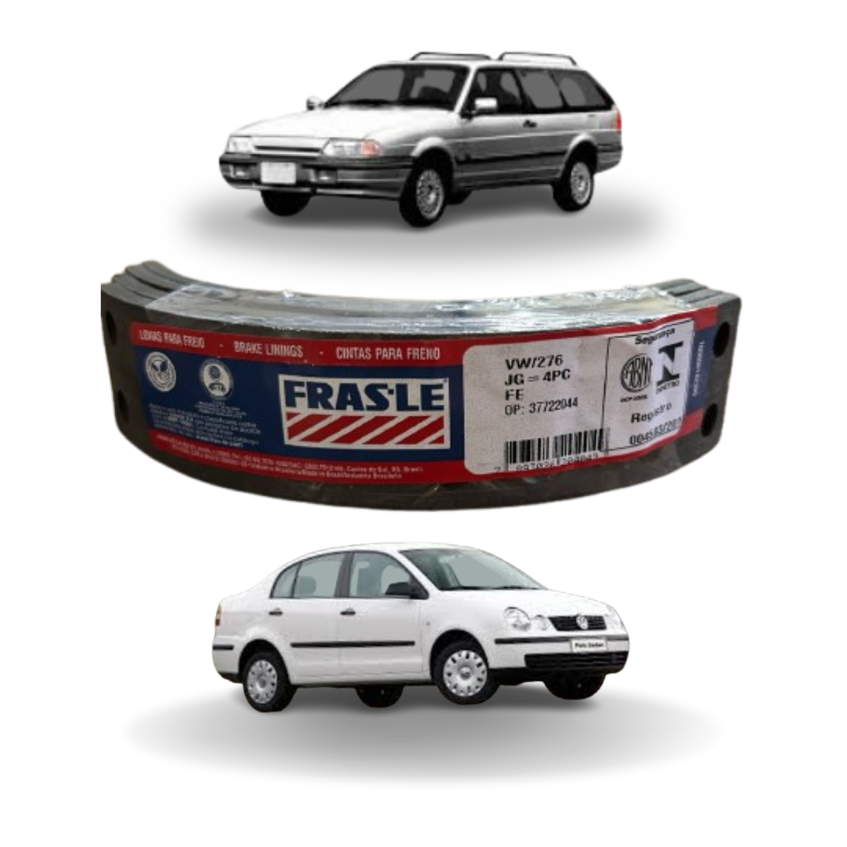 VW276 PAST FREIO GOL 1.0 16V/1.0