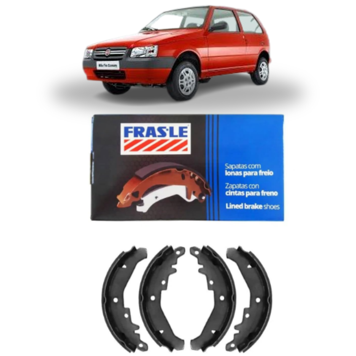 FI97CP SAP FREIO TRAS UNO 1.0 6V/1.0 8V 