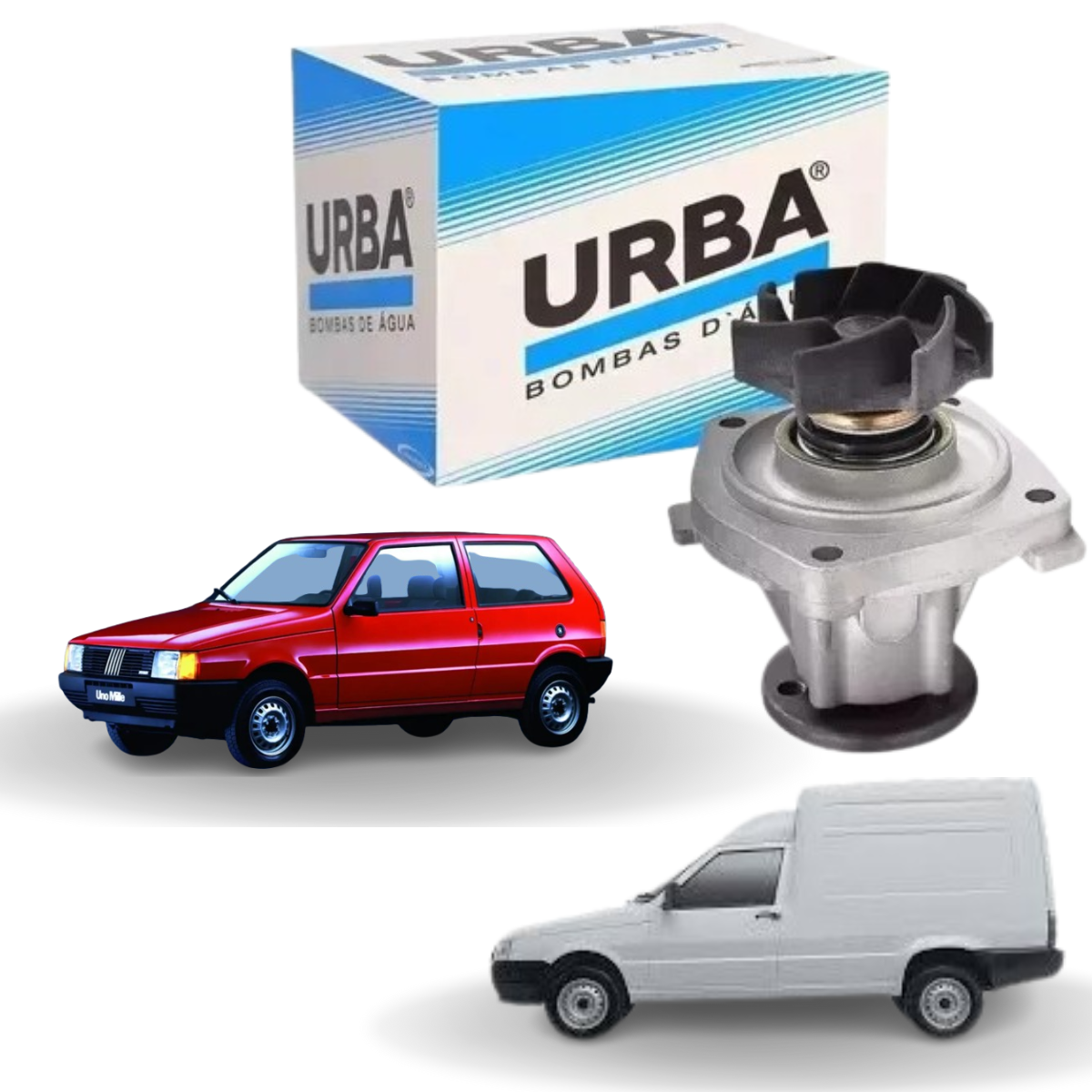 Bomba D Água UB0748 URBA Palio Siena Strada Doblo 1.8 8V