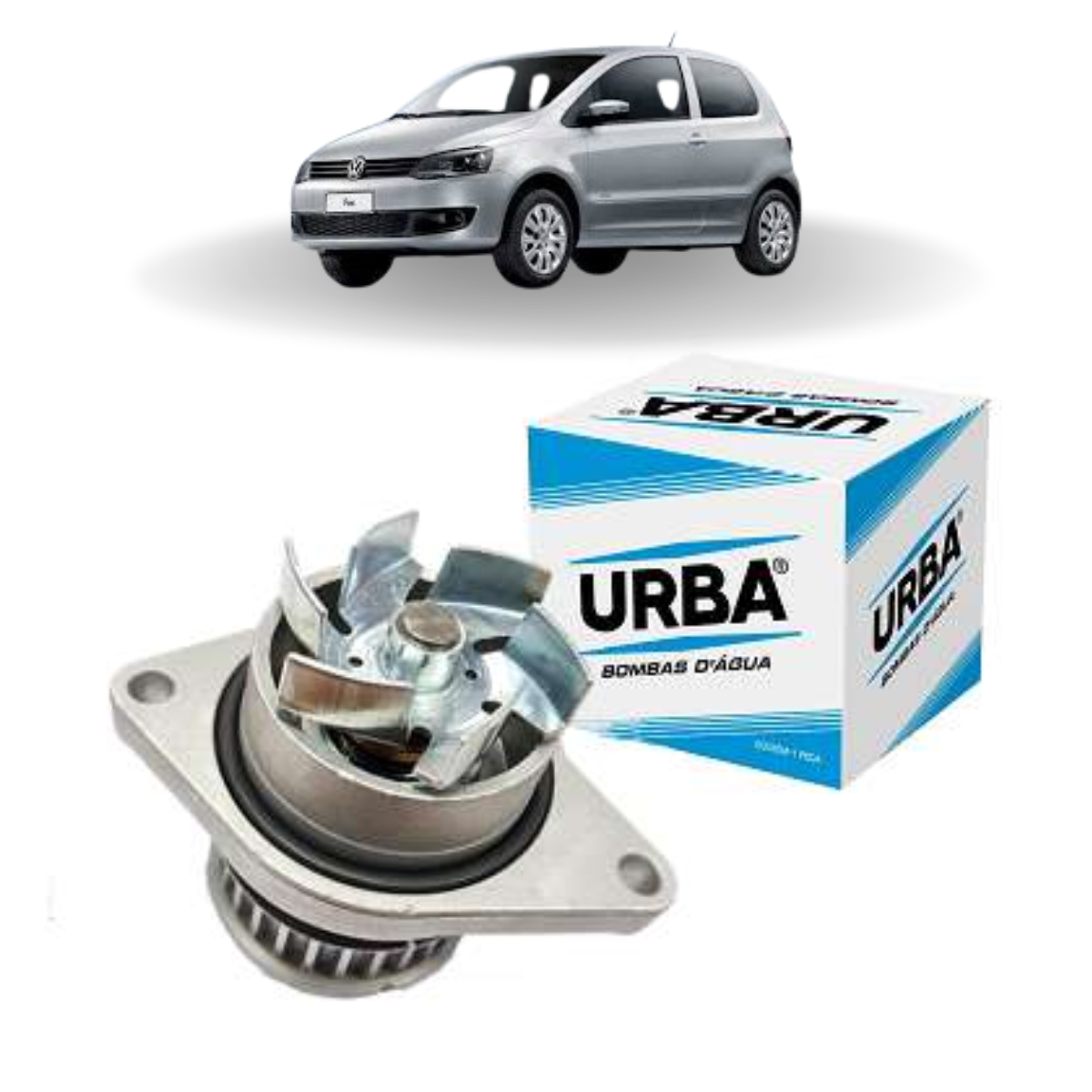 Bomba D Água URBA UB0630A Gol Fox Polo Voyage Crossfox