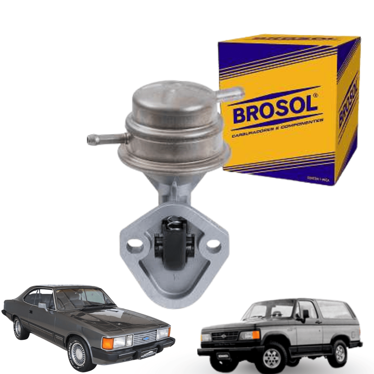 Bomba Combustíve Bonanza Opala Caravan Veraneio - 245711 Brosol