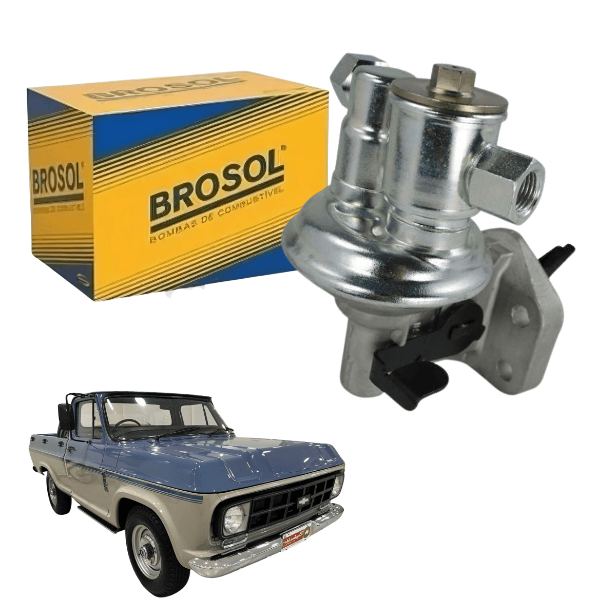 Bomba de Combustivel D10 (1976 A 1992) - 260100 Brosol