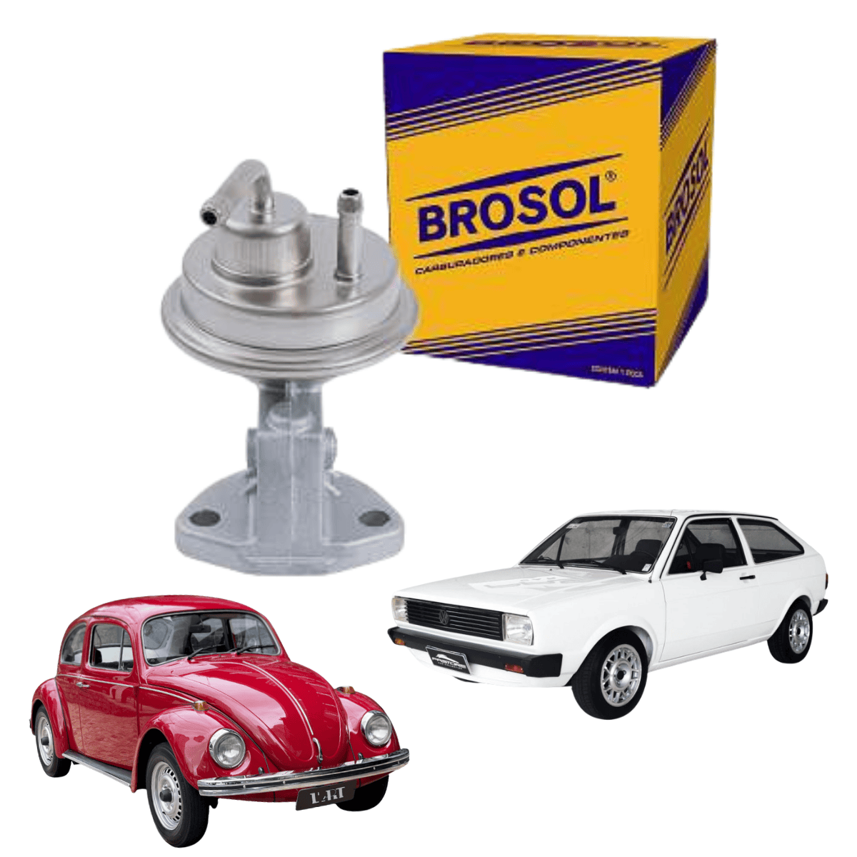 Bomba Combustivel Brasilia Fusca Kombi - 214131 Brosol