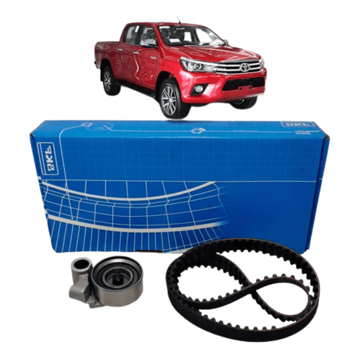 Kit Correia Dentada Toyota Hilux 2.5 16V 2005-2010 - SKF VKMA 91711 B