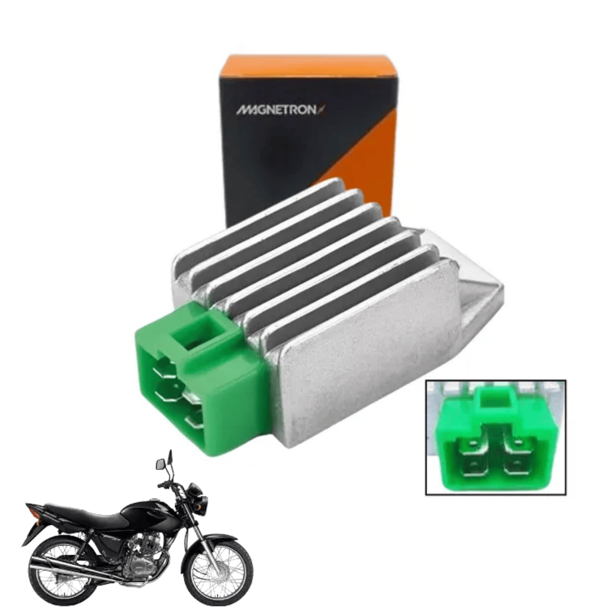 Regulador Retificador CG 150 Biz Bros - 90271370 Magnetron