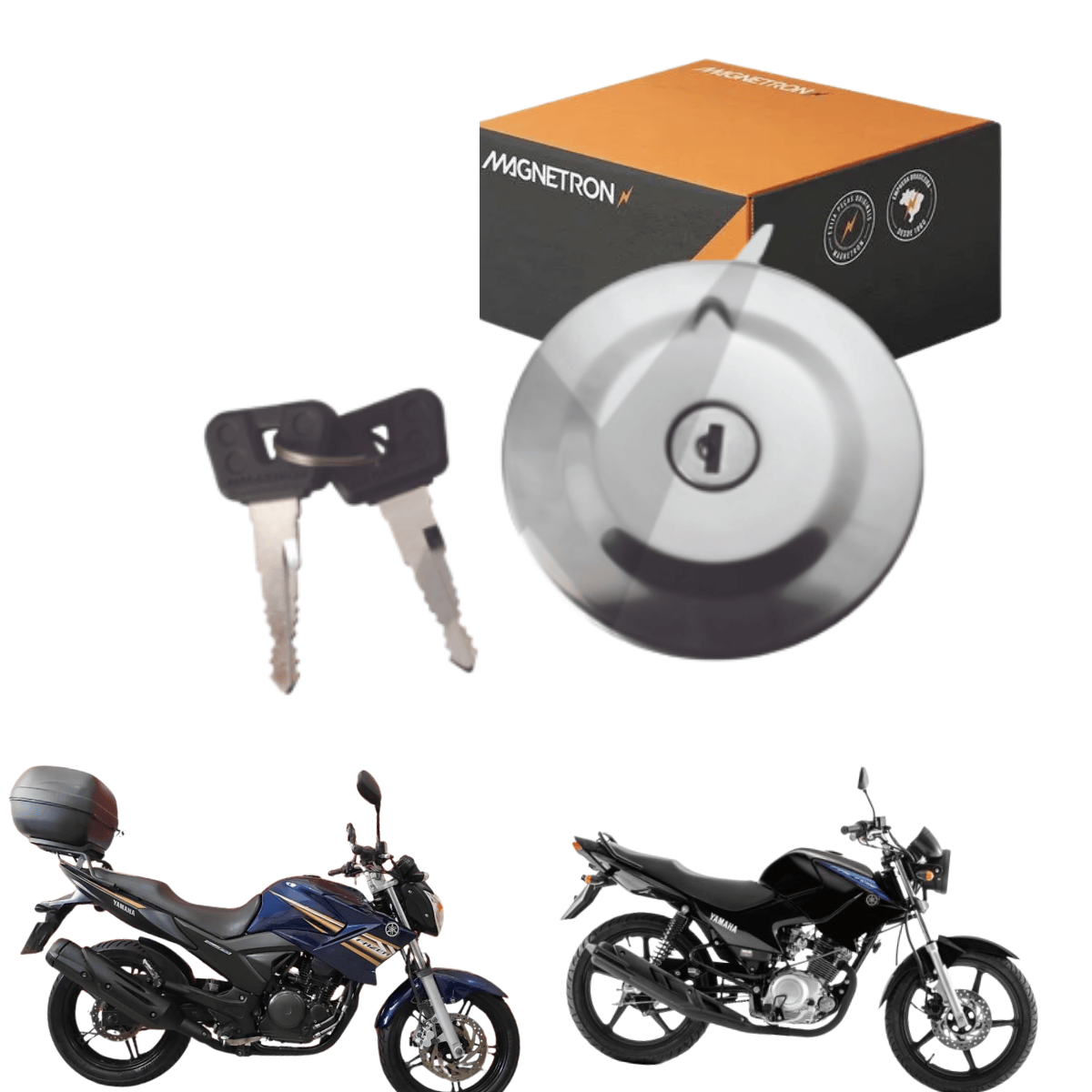 Tampa Tanque Yamaha Factor Fazer - 90261060 Magnetron